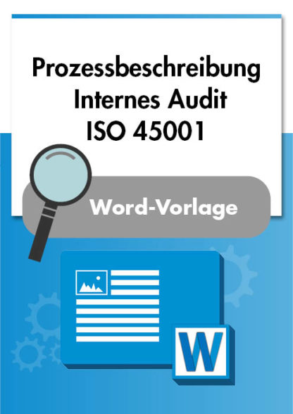 Vorschaubild der Prozessbeschreibung internes Audit ISO 45001